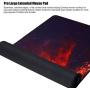 GDBT Extended Gaming Mouse pad with Stitched Edges,Large Mouse mat,Non-Slip Rubber Base,Waterproof Keyboard Pad,Desk Pad for Premium-Textured,3mm Thick Home Office Desk mat for Gamer,800x400,Skyfire