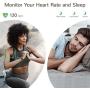 Letsfit Smart Watch, Fitness Tracker with Heart Rate Monitor, Activity Tracker with 1.3 Inch Touch Screen, IP68 Waterproof Pedometer Smartwatch with Sleep Monitor, Step Counter for Women and Men