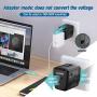2000Watts Travel Adapter and Converter Combo Step Down Voltage 220V to 110V for Hair Dryer Steam Iron Laptop MacBook Cell Phone World Plug Power Adapter for US to UK Europe AU Over 150 Countries