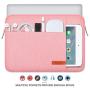 Lacdo 14 Inch Laptop Sleeve Computer Case Portable Bag for Dell Inspiron 14 5481 / HP Stream 14'' / Acer Spin 3 / ASUS L402YA / HP Acer Chromebook 14, S330 / Flex 14 Notebook, Water-Resistant, Peach