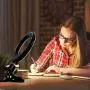 6inch Ring Light Video Conference Lighting Kit Dimmable Led Ring Lights Clip on Laptop Monitor Zoom Lighting for Computer MacBook Lamp for Remote Working/Self Broadcasting/Live Streaming/Learning