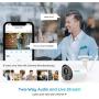 Outdoor Security Camera System Wireless, Solar Battery Powered, 1080p Wirefree Waterproof 2-Way Audio Night Vision w/ PIR Motion Sensor, Support Alexa/Google Assistant/Local SD, Argus Eco+Solar Panel