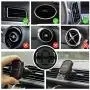 2 Pack Magnetic Phone Car Mount, Apps2car Car Phone Holder Mount Magnetic, Built in 6 Strong Magnets, Air Vent Cell Phone Holder for Car with Adjustable Secure Tightening System