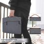 13.3-13.5 Inch Laptop Briefcase Case for Acer Chromebook R13, Dell Inspiron 13 5000, LG Gram/Asus ZenBook, HP Pavilion 13.3'' /HP Envy x360 13 Briefcase Tablet Case Bag(Space Grey)