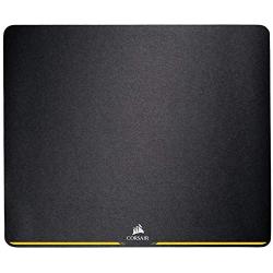 Corsair MM200 - Cloth Mouse Pad - High-Performance Mouse Pad Optimized for Gaming Sensors - Designed for Maximum Control - Medium, Black/Yellow Stripe