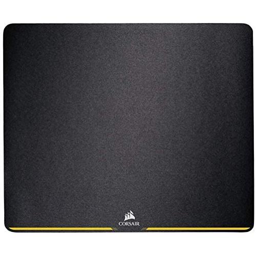 Corsair MM200 - Cloth Mouse Pad - High-Performance Mouse Pad Optimized for Gaming Sensors - Designed for Maximum Control - Medium, Black/Yellow Stripe