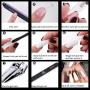 Makartt Nail Extension Gel White Builder Gel Nail Gel Trendy Nail Art Design Nail Extension Gel Salon Nail Easy DIY at Home 50ML P-21