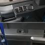 Car Window Lift Switch Panel Decoration Frame Cover Trim for 2015 2016 2017 2018 Ford F150 Accessories (Black)