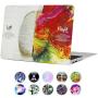 YMIX  Plastic Cover Snap on Hard Protective Case for MacBook Pro 13'' with CD-ROM (A1278) , #Left and Right Brain