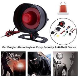 CarBest L401 3-Channel 1-Way Car Alarm Vehicle Security Keyless Entry System