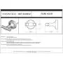 Franklin Brass VOI35-PC Voisin Robe Hook, Polished Chrome