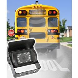 Car Backup Rear View Camera - Reverse Parking Rearview Back Up Car Camera And Monitor Video System w/ 7'' Monitor, Dual DC 12-24V - Back Up Camera For Bus, Truck, Trailer, Van - Pyle PLCMTR71