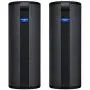 2-Pack Ultimate Ears UE MEGABOOM 3 Bluetooth Wireless Speaker - Waterproof Big Portable Stereo Audio System with Extra Bass - Eco Friendly Packaging - Night Black