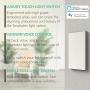 Smart Wifi Light Switch - Modern Day Light Switch, 1 Gang LED Back-Lit Control Lighting from Anywhere - Easy In-Wall Installation - Includes App for iOS & Android Works With Alexa, Google Home, IFTTT