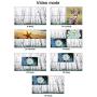 LINK-MI 4K60 UHD Video Wall Controller 2x2 1x2 2x1 1x3 3x1 1x4 4x1 TV Wall Processor for 4 TV Splicing Display Support 3840x2160@60Hz HDMI DP Inputs and Rotate 90 Degree for Portrait Mode Screens