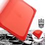 Compatible with MacBook Air 11 Inch Kickstand Case, Funut 2 in 1 Rubberized Hard Plastic Case Cover Shock Proof Matt Protective Case for Laptop MacBook Air 11.6 Inch A1370/A1465 (# Red)