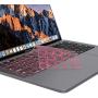 Kuzy MacBook Pro Keyboard Cover with Touch Bar 13 and 15 inch Premium Ultra Thin TPU 2019 2018 2017 2016 Apple Model A2159 A1989 A1990 A1706 A1707 Skin Protector, Pink