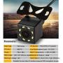 Waterproof Reversing Camera, Backup Camera for Car, HD 8 Night Vision Rear View Camera, Suitable for 12V Wired Screen, 170° Wide Angle, Waterproof IP68
