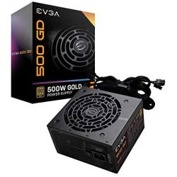 EVGA 500 GD, 80+ GOLD 500W, 5 Year Warranty, Power Supply 100-GD-0500-V1
