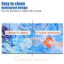 Large Extended Gaming Mouse pad with Stitched Edges,Large Mouse mat,Non-Slip Rubber Base,Waterproof Keyboard Pad,Desk Pad for Premium-Textured,3mm Thick Home Office Gamer Desk mat,800x400,Blue Marble