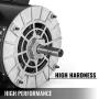 Mophorn 1.5HP Electric Motor, 3450rpm Reversible Single Phase 56C Frame Air Compressor Motor 5/8'' Shaft Diameter Electric Compressor Motor for Agricultural Machinery General Equipment, 115/230VAC