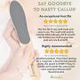 Professional Foot File Callus Remover - Wooden Pedi Foot Scrubber Filer for Dead Skin - Double Sided Foot Scraper Exfoliator for Dry and Wet Feet Care - Spa Quality Foot Rasp Grater Pedicure Tools