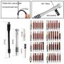 Kaisi 70 in 1 Precision Screwdriver Set Professional Electronics Repair Tool Kit with 56 Bits Magnetic Driver Kit, Anti Static Wrist Band, Spudgers for Tablet, Macbook, PC, iPhone, Xbox, Game Console