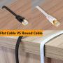 Cat 8 Ethernet Cable 50 ft, 26AWG Heavy Duty High Speed RJ45 Patch Cord, Cat8 LAN Gold Plated 40Gbps 2000Mhz Network, Indoor, Outdoor & Weatherproof S/FTP UV Resistant for Router/Modem/Gaming/Switch
