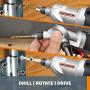 WORX WX176L.1 Switchdriver 2-in-1 Cordless Drill and Driver with Rotating Dual Chucks and 2-Speed Motor with Precise Electronic Torque Control Kit (67 Piece)