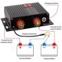 150 Amp Dual Battery Smart Isolator Universal 12V/24V Voltage Sensitive Relay for ATV, UTV, RV, Truck, Jeep, SUV Off-Roader Vehicle, High Current Battery Protection Split Charge Starter Relay