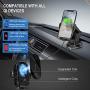 Wireless Car Charger Mount, Auto-Clamping Qi 10W 7.5W Fast Charging Car Phone Holder Air Vent Compatible withiPhone11/11Pro/11ProMax/XSMax/XS/X/8/8+ Samsung S10/S10+/S9/S9+/S8/S8+/Note and More