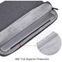 13.3 Inch Laptop Case Bag, Protective Tablet Sleeve for Dell Inspiron 13 7000 5000/Dell XPS 13/Dell Latitude 13, HP Envy 13/HP Pavilion 13/HP Spectre X360 13.3, LG Gram 13 Cover Small Case, Grey