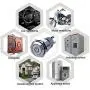 Ulincos Latching Push Button Switch U16F5 1NO1NC SPDT ON/OFF Silver Stainless Steel Shell with Red Power Symbol LED Suitable for 16mm 5/8'' Mounting Hole (Red) Ulincos Latching Push Button Switch U16F5 1NO1NC SPDT ON/OFF Silver Stainless Steel Shell with Red Power Symbol LED Suitable for 16mm 5/8'' Mounting Hole (Red)