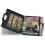 Officemate OIC Carry All Clipboard Storage Box, Letter/Legal Size, Black & Green (83325)