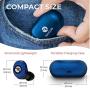 Raycon E25 Everyday Wireless Earbuds Bluetooth Headphones - Bluetooth 5.0 Bluetooth Earbuds Stereo Sound in-Ear Bluetooth Headset True Wireless Earbuds 24 Hours Playtime and Built-in Microphone Blue