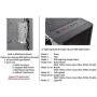 Thermaltake V250 Motherboard Sync ARGB ATX Mid-Tower Chassis with 3 120mm 5V Addressable RGB Fan + 1 Black 120mm Rear Fan Pre-Installed CA-1Q5-00M1WN-00