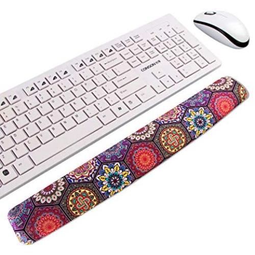 Hydro Gel Firm Soft Keyboard Wrist Support Pad, Ergonomic Latest Custom Non-Slip Design Keyboard Pad