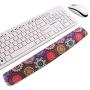 Hydro Gel Firm Soft Keyboard Wrist Support Pad, Ergonomic Latest Custom Non-Slip Design Keyboard Pad