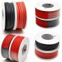 18awg Silicone Electrical Wire Cable 2 Colors (13.2ft Each) 18 Gauge Stranded Tinned Copper Wire Flexible and Soft for DIY