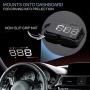 Pyle Universal 3.5’’ Car HUD - Head-Up Display Multi-Color Windshield Screen Projector Vehicle Speed & GPS Navigation Compass, Plug & Play - (PHUD12)
