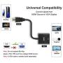 HDMI to VGA, Benfei Gold-Plated HDMI to VGA Adapter (Male to Female) Compatible for Computer, Desktop, Laptop, PC, Monitor, Projector, HDTV, Chromebook, Raspberry Pi, Roku, Xbox and More - Black