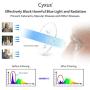Cyxus Reading Glasses Blue Light Blocking Clear Lens Magnification Readers for Men Women
