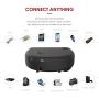 Fugetek LED Video Projector, Home Office Theater Cinema, 2500 Lumen, Dual HDMI / USB Inputs, VGA, AV, Black, Works with Fire Tv, Roku, PS4, Xbox, Supports 1080P