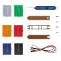 EEEEE Logic Probe and 6PCS 170 Points Mini Breadboard Solderless Prototype PCB Board Kit for Arduino and Proto Shield Distribution Connecting Blocks