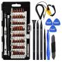 Kaisi 70 in 1 Precision Screwdriver Set Professional Electronics Repair Tool Kit with 56 Bits Magnetic Driver Kit, Anti Static Wrist Band, Spudgers for Tablet, Macbook, PC, iPhone, Xbox, Game Console