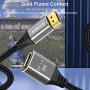 DGHUMEN DP1.4 Extension Cable, DisplayPort to DisplayPort Extension Cable, DP to DP 8K Extension Cable, DisplayPort Male to Female Extension Cable, Support 8K@60Hz, 4K@144Hz (6.6ft（2.0M）)