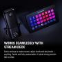 Elgato Wave:3 – USB Condenser Microphone and Digital Mixer for Streaming, Recording, Podcasting - Clipguard, Capacitive Mute, Plug & Play for PC / Mac