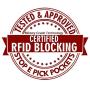 RFID Blocking Credit Card Holder/Protector - Best Metal/Pure Copper Travel Wallet/Case for Men & Women