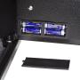 Stalwart Electronic Safe with Fingerprint Lock for Business or Home –Key or Biometric Entry Digital Wall or Floor Mount for Jewelry, Cash, and More