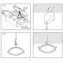JULLISON LED Recessed Low Profile Slim Panel Light with Junction Box, Air Tight, 4 inch, 9W, 550 Lumens, 5000K Daylight White, CRI80+, Dimmable, cETLus - Listed, Energy Star Certified - 4 Packs